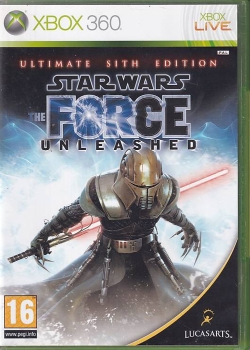 Star Wars The Force Unleashed Ultimate Sith Edition - XBOX 360 (B Grade) 